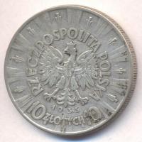 Lengyelország 1935. 5Zl Ag "J. Pilsudski" T:3 Poland 1935. 5 Zlotych Ag "J. Pilsudski" C:F