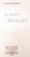 Faludy György: Francois Villon balladái. Dedikált! Bp., 1991. Magyar Világ. Aranyozott egészbőr köté...