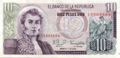 Argentína / Brazília / Kolumbia / Paraguay / Uruguay 1952-1984. 13db modern bankjegy T:I-II Argentina / Brasil / Colombia / Paraguay / Uruguay 1952-1984. 13pcs of modern banknotes C:UNC-XF 
