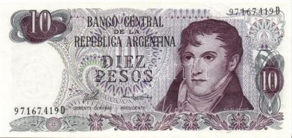 Argentína / Brazília / Kolumbia / Paraguay / Uruguay 1952-1984. 13db modern bankjegy T:I-II
Argentin...
