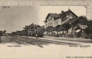 Ipolyság, railway station, Art Nouveau