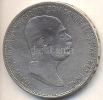 Ausztria 1908. 5K Ag "Jubileum" T:3
Austria 1908. 5 Corona Ag "Jubilee" C:F