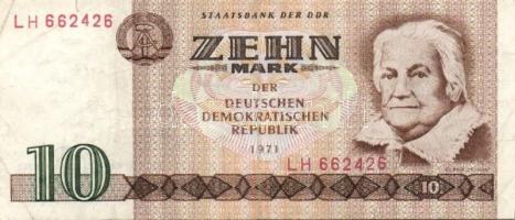 NDK / NSZK 1964-1991. 5db modern bankjegy T:III GDR / GFR 1964-1991. 5 pcs of modern banknotes C:F