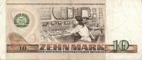 NDK / NSZK 1964-1991. 5db modern bankjegy T:III
GDR / GFR 1964-1991. 5 pcs of modern banknotes C:F