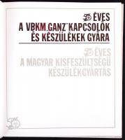 3 db műszaki katalógus, 2 db Ganz Kapcsológyár 50 évéről