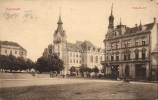 Kaposvár Kossuth tér, templom