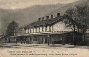 Garamberzence, railway station