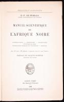 D.-P. de Pedrals: Manuel Scientifique de L'Afrique Noire. Cartes et gravures dessinées par l ...