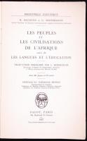 H. Baumann - D. Westermann: Les peuples et les civilisations de L'Afrique suivi de les langues ...