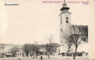 Rimaszombat, Masarykovo námestie / main square