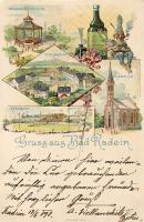1898 Bad Radein Litho