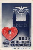 Debrecen Briefmarken Ausst. So. Stpl.