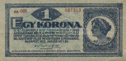 1902-1920. 7db klf korona bankjegy T:vegyes