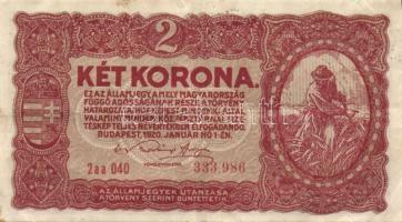 1902-1920. 7db klf korona bankjegy T:vegyes