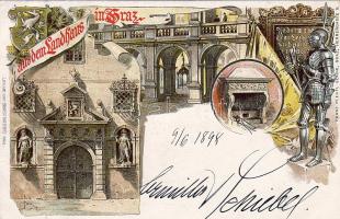 1898 Graz Litho