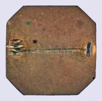 Osztrák-Magyar Monarchia 1915. "GOTT STRAFE ENGLAND 1915" zománcozott antant ellenes propa...