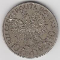 Lengyelország 1933. 10Zl Ag T:2-,3 Poland 1933. 10 Zlotych Ag C:VF,F