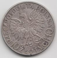 Lengyelország 1932. 10Zl Ag T:3 Poland 1932. 10 Zlotych Ag C:F