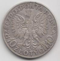 Lengyelország 1932. 10Zl Ag T:3 Poland 1932. 10 Zlotych Ag C:F