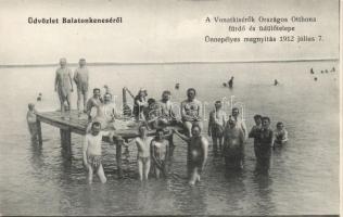 Balatonkenese, a Vonatkísérők Országos Otthona fürdő és üdülőtelepe