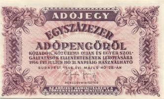 1946. 10.000AP (3x) + 100.000AP klf színváltozatok T:I-III