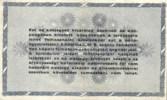 1946. 50.000AP (3x) + 500.000AP klf színváltozatok T:I-III