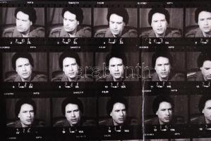 1981 240 felvétel Kadhafi magyarországi látogatásáról, aki Kádár János meghívására érkezett. A fotók...