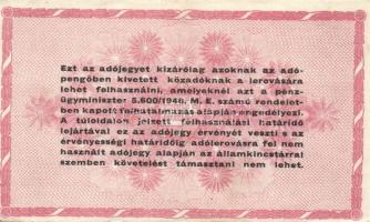 1946. 1.000.000AP (7x) klf színváltozatok, fordított címeres darabok is T:II-III