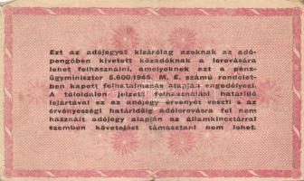 1946. 1.000.000AP (7x) klf színváltozatok, fordított címeres darabok is T:II-III