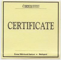 DN "Mátyás szett" 3db ezüstözött réz nikkel emlékérem eredeti dísztokban, tanúsítvánnyal (...