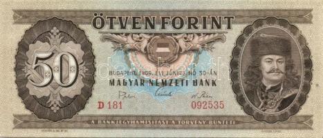 1969-1983. 50Ft (2x) T:I kissé hullámos