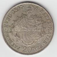1847B 20Kr Ag "V. Ferdinánd" T:2,2-