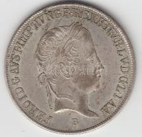 1847B 20Kr Ag "V. Ferdinánd" T:2,2-