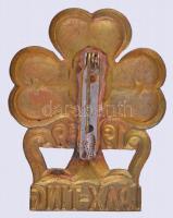 1939. "I. PAX-TING" Magyar Cserkészlány Szövetség zománcozott jelvénye a magyarországi vil...