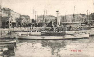 SS Ella, SS Klotild mentőhajó, Fiume (cut)
