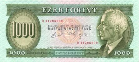 1990. 500Ft "E" + 1992. 1000Ft "D" + 1993. 1000Ft "E" + 1990. 5000Ft &...