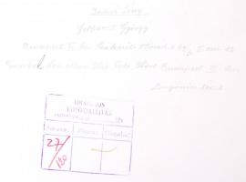 Cca 1970 Gebhardt György (1910 - 1993) fotóművész: Ipari fény. Vintage kópia, hátul aláírva, 30x40 c...