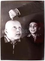 Cca 1950 Dezső Pál: Barack. Vintage kópia, 30x40 cm