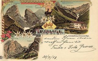 1898 Kaiserbachthal Litho