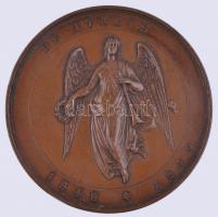 Ausztria 1849. "József gróf olaszországi győzelmére" Br emlékérem. Szign.: I. M. Scharff (...