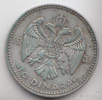 Jugoszlávia 1931. 10D Ag "I. Sándor" T:3
Yugoslavia 1931. 10 Dinara Ag "Alexander I&q...