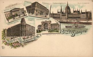 Budapest, litho