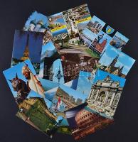 1.800 db külföldi városképes lap az egész világból az 50-es évektől napjainkig, szép színes anyag so...