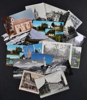 Magyarország több mint 1.300 modern lap legalább 1/3 részben kisalakú fekete fehér képeslap / Hungar...