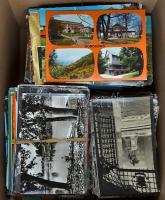 Magyarország több mint 1.400 modern lap legalább 2/3 részben kisalakú fekete fehér képeslap / Hungar...