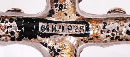 Ezüst feszület  / Silver crucifix 6,5x3,5 cm 11,4 g
