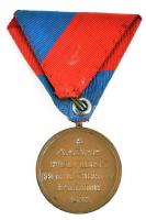 1938. "Felvidéki Emlékérem" Br emlékérem mellszalaggal T:2
Hungary 1938. "Commemorati...