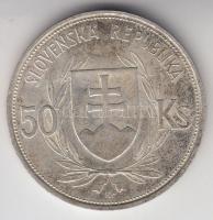 Szlovákia 1944. 50K Ag "Függetlenség 5. évfordulója" T:2
Slovakia 1944 50 Korun Ag "5...
