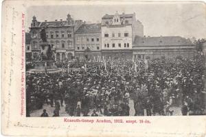 1902 Arad, Kossuth ünnep / celebration (EB)