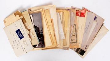 gr. Hadik Mihály újságíró, a Globus nyomda vezérigazgatójának hagyatéka. Levelezés, fotók, fotólapok...